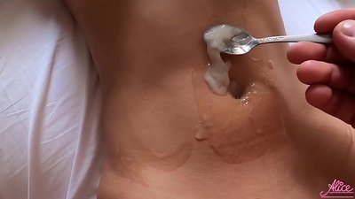 Deep Blowjob và Đam mê Tình dục Cận cảnh - Ăn tinh trùng